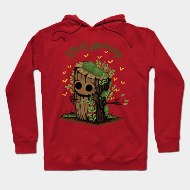 Still growing Hoodie by Raluca Iov